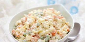 Light Russian Salad