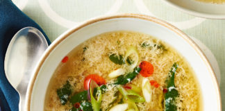 Spinach Egg Drop Soup