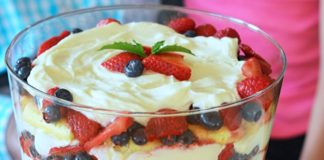 Fresh Fruit Trifle