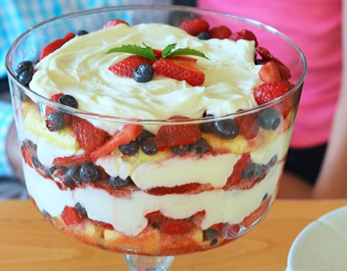 Fresh Fruit Trifle